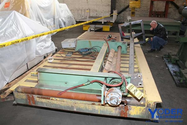 Pro-Eco, powered exit conveyor & scale, 60" wide x 12' long, 10000 lb. capacity, digital read out - Image 2