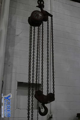 8 Ton, Budgit, chain fall hoist - Image 1