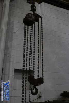 8 Ton, Budgit, chain fall hoist - Image 2