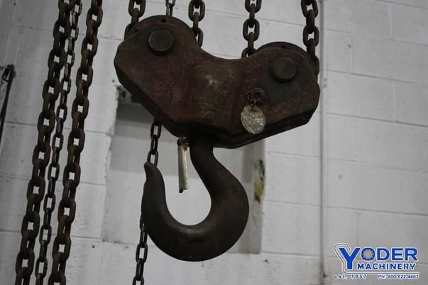 8 Ton, Budgit, chain fall hoist - Image 3