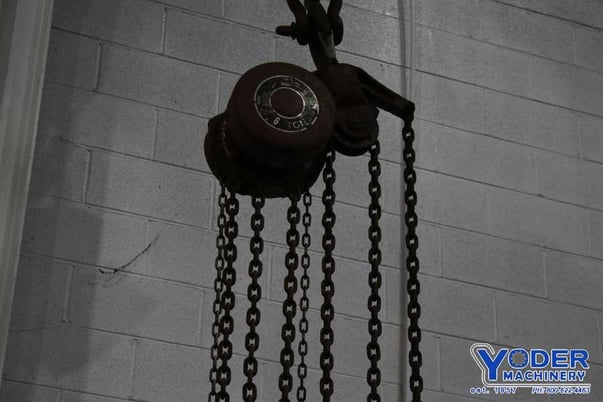 8 Ton, Budgit, chain fall hoist - Image 4