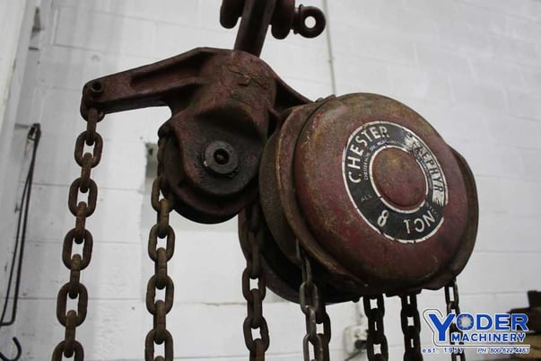 8 Ton, Budgit, chain fall hoist - Image 7