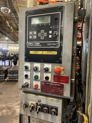 75 Ton, Bliss #C-75, OBI press, 4" stroke, 15" Shut Height, 3.5" ram adj., 50-100 SPM, 36" x24"bed, air - Image 10