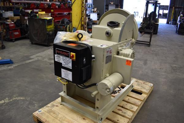 3000 lb. Pandjiris #30-6-AB, welding positioner, round table, variable ...