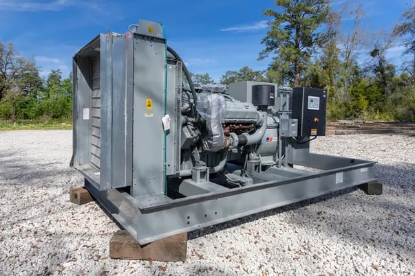 500 KW MTU #DC500, generator, open, 143 hours, 2014, #090714 - Image 1