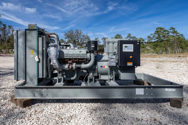 500 KW MTU #DC500, generator, open, 143 hours, 2014, #090714 - Image 2