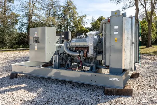 500 KW MTU #DC500, generator, open, 143 hours, 2014, #090714 - Image 4
