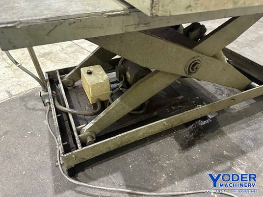 Hydraulic scissor lift table, 30" W x 60" L - Image 6
