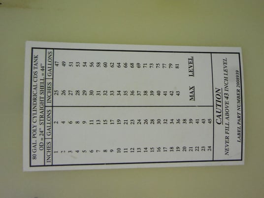 General Electric #NX122, Betz Spectrus, 80 gallon poly cylinder CDS tank w/spill container - Image 10