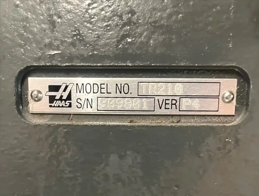 8.3" Haas #TR-210, 5-Axis rotary trunnion table, 8.3"platter diameter, 23.5"max part swing, 2019, S45204 - Image 5