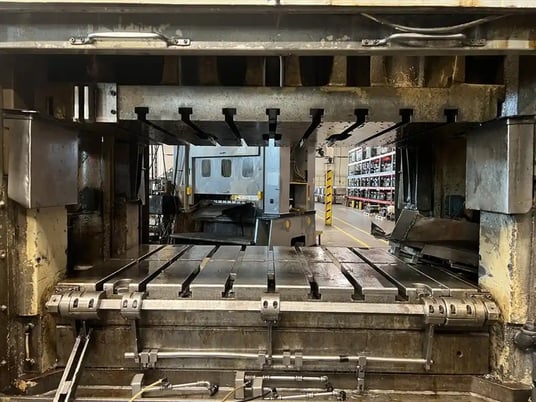 300 Ton, Minster #E2-300, straight side double crank press, 6" stroke, 32" Shut Height, 6" adj., 60" x36"bed - Image 4