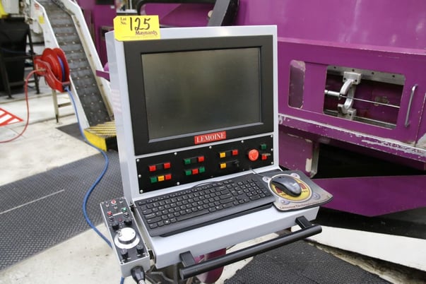 2" Tarus #TPTCGD512S, CNC gun drill, 144" X, 56" Y, 22" Z, 3000 RPM, #50, Mayfram chip conveyor, 2011 - Image 9