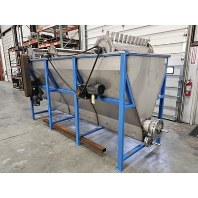 Lump Breaker Dewatering Screw Settling Solid Liquid Separation Tank - Image 2