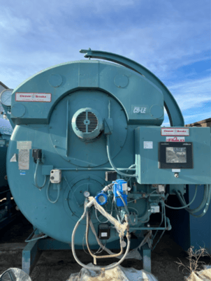 350 HP Cleaver-Brooks #OBI-100-350-150, hot water boilers, diesel fired, 150 psi, 2005 - Image 3