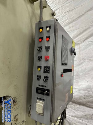 60 Ton, Komatsu #OBS60, OBI press, 4.72" stroke, 11.81" Shut Height, 2.76" power adjustment, 70 SPM, 1984 - Image 7