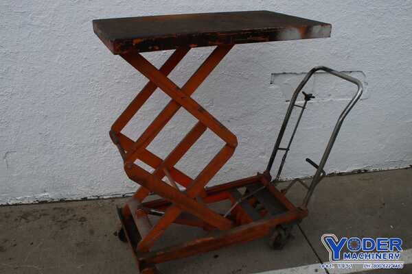 Scissor lift table - Image 1