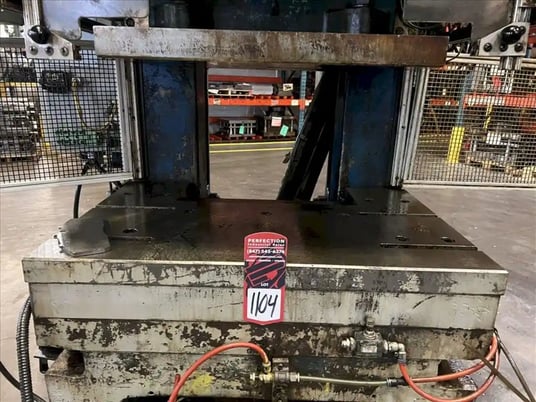 75 Ton, Bliss #C75, OBI press, 4" stroke, 15" Shut Height, 3.5"ram adjustment,air clutch & brake,S45213 - Image 6