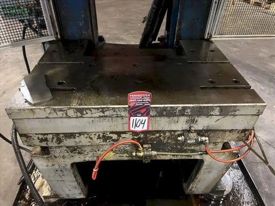 75 Ton, Bliss #C75, OBI press, 4" stroke, 15" Shut Height, 3.5"ram adjustment,air clutch & brake,S45213 - Image 7