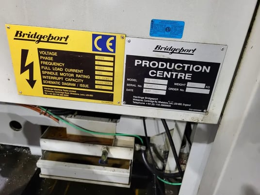 Awea #BT-1200, vertical machining center, 24 automatic tool changer, 47.2" X, 23.6" Y, 23.6" Z, 8000 RPM - Image 1