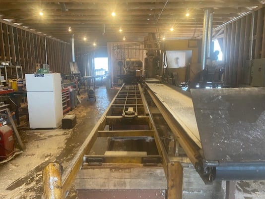 Edmiston, 4 Head Block Circular Sawmill, Running daily, 1987 - Image 1