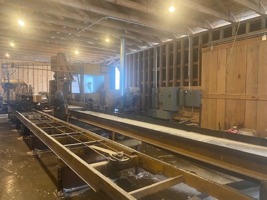 Edmiston, 4 Head Block Circular Sawmill, Running daily, 1987 - Image 2