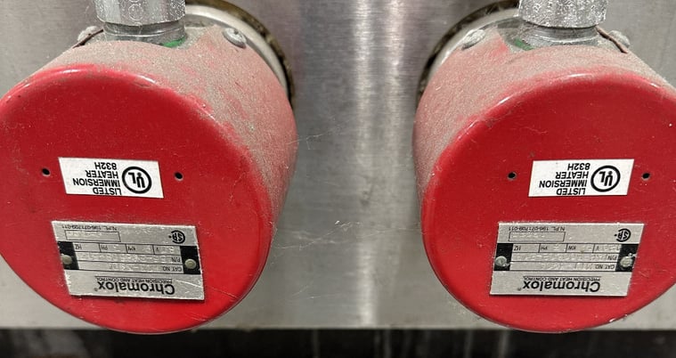 Clean Machine #CM12, Stainless Steel belt washer, elect. heated wash, rinse & blow-off - Image 4