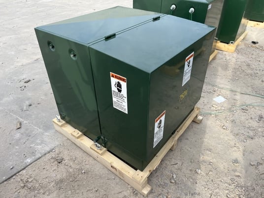 50 KVA 7200x14400 Primary, 120/240 Secondary, JSHP, single phase padmount transformer, ANSI 1 loop feed dead - Image 1