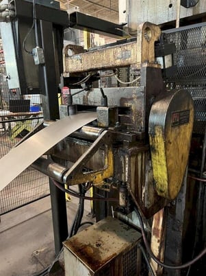 18" x .205" Mecon #400F18I, servo feeder, press mounted, pilot release - Image 3