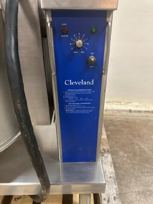 20 gallon Cleveland #KET-20-T, Stainless Steel electric jacketed kettle, 208 V., 3-phase - Image 3