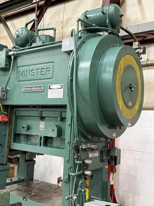 100 Ton, Minster #P2-100-48, high speed press, 5" stroke, 22" Shut Height, 4" adjustment, 50-100 SPM - Image 3