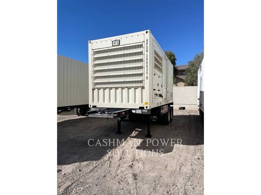 500 KW Caterpillar #XQ 500, Mobile Generator Set, Diesel, 1800 RPM, 480 Volts, 8618 hours, 2014 - Image 2