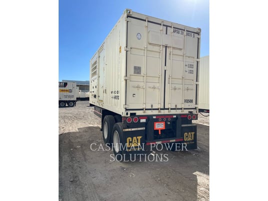 500 KW Caterpillar #XQ 500, Mobile Generator Set, Diesel, 1800 RPM, 480 Volts, 8618 hours, 2014 - Image 3