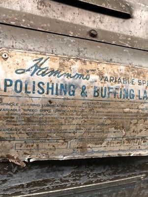 Hammond #7VRO-C, vari-speed, 7-1/2 HP, 1-1/4" arbors, backstands & DK-8 DusKolector - Image 2