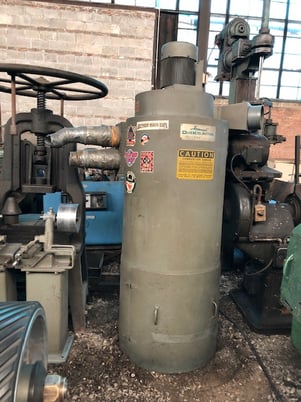 Hammond #7VRO-C, vari-speed, 7-1/2 HP, 1-1/4" arbors, backstands & DK-8 DusKolector - Image 4