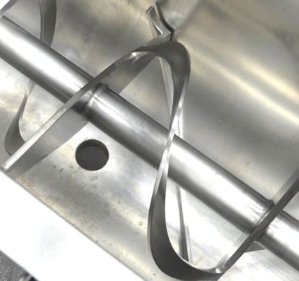 36 cu.ft. American Process #DRB36, Stainless Steel ribbon blender, 5/10HP, 80" L x 32" W x 35" D trough - Image 7