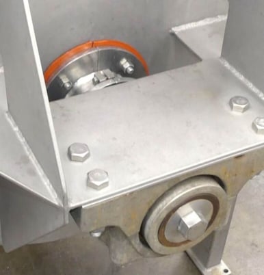 36 cu.ft. American Process #DRB36, Stainless Steel ribbon blender, 5/10HP, 80" L x 32" W x 35" D trough - Image 9