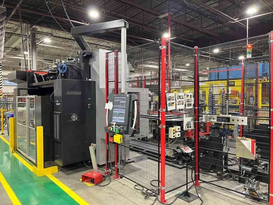 100 Ton, Amada #HG1003ARS, Robotic Bending System, 10' overall, 2017 - Image 8