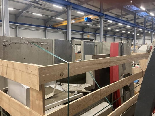 Weinig #Unimat-23-EL, feed through moulder, 6-head, 9-13/16" x 3-1/8" capacity, 2" spindle diameter, 20-118 - Image 7