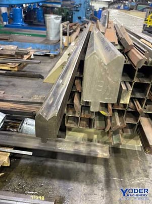 147" L, Male & female offset press brake dies, 1-1/8" opening, 1/2" tang - Image 3