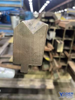 147" L, Male & female offset press brake dies, 1-1/8" opening, 1/2" tang - Image 6