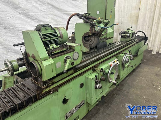 14" x 63" Livnica Kikinda #C12-1600, cylindrical grinder, 19.6" x7.9" grinding wheel, coolant w/filter, 4" - Image 2
