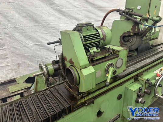 14" x 63" Livnica Kikinda #C12-1600, cylindrical grinder, 19.6" x7.9" grinding wheel, coolant w/filter, 4" - Image 5