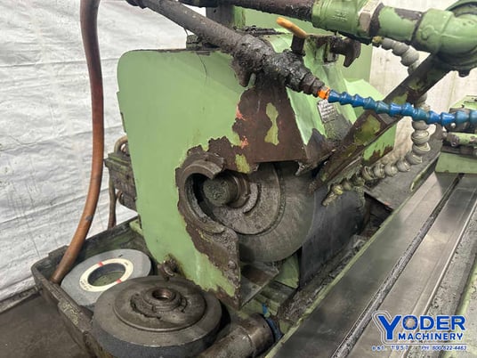 14" x 63" Livnica Kikinda #C12-1600, cylindrical grinder, 19.6" x7.9" grinding wheel, coolant w/filter, 4" - Image 7