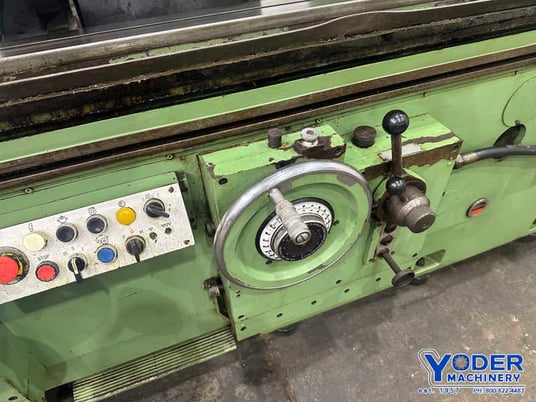 14" x 63" Livnica Kikinda #C12-1600, cylindrical grinder, 19.6" x7.9" grinding wheel, coolant w/filter, 4" - Image 9