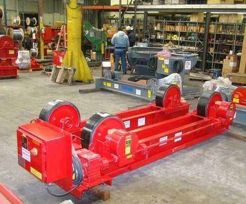 30 Ton, Ransome #BPRR / BIRR, welding rotators, 7"-20' diameter range, variable speed, 2 HP, remote hand - Image 2