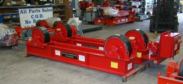 30 Ton, Ransome #BPRR / BIRR, welding rotators, 7"-20' diameter range, variable speed, 2 HP, remote hand - Image 3
