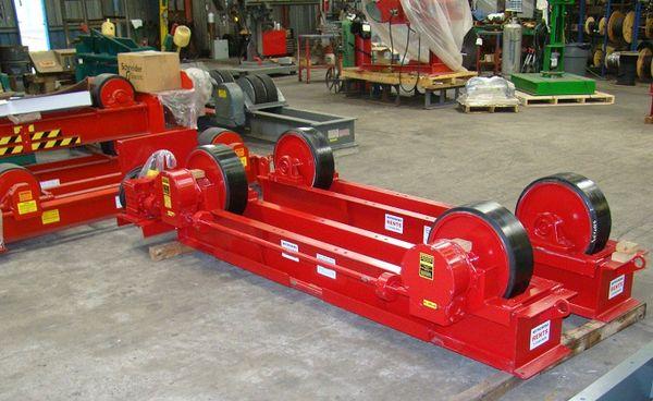 30 Ton, Ransome #BPRR / BIRR, welding rotators, 7"-20' diameter range, variable speed, 2 HP, remote hand - Image 5