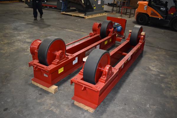 30 Ton, Ransome #BPRR / BIRR, tank turning rolls, 12"-20' diameter capacity, 460 V., variable speed, remote - Image 3