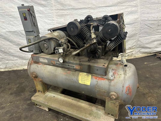10 HP Ingersoll-Rand air compressor, 60 gallon, 230/460 V., serial #12354 - Image 2