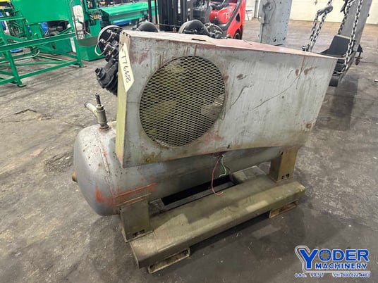 10 HP Ingersoll-Rand air compressor, 60 gallon, 230/460 V., serial #12354 - Image 6